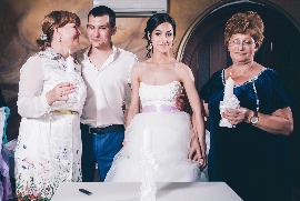 домашний очаг на свадьбе Ивана и Натальи