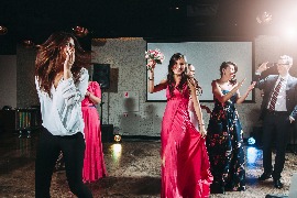 свадьба Михаила и Дарьи в ресторане фото