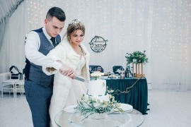 свадебный торт для Евгения и Алины