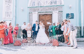 шампанское на свадьбе Михаила и Дарьи фото