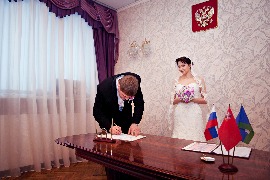 свадебный фотограф для Ивана и Марии в Одинцовский Загс